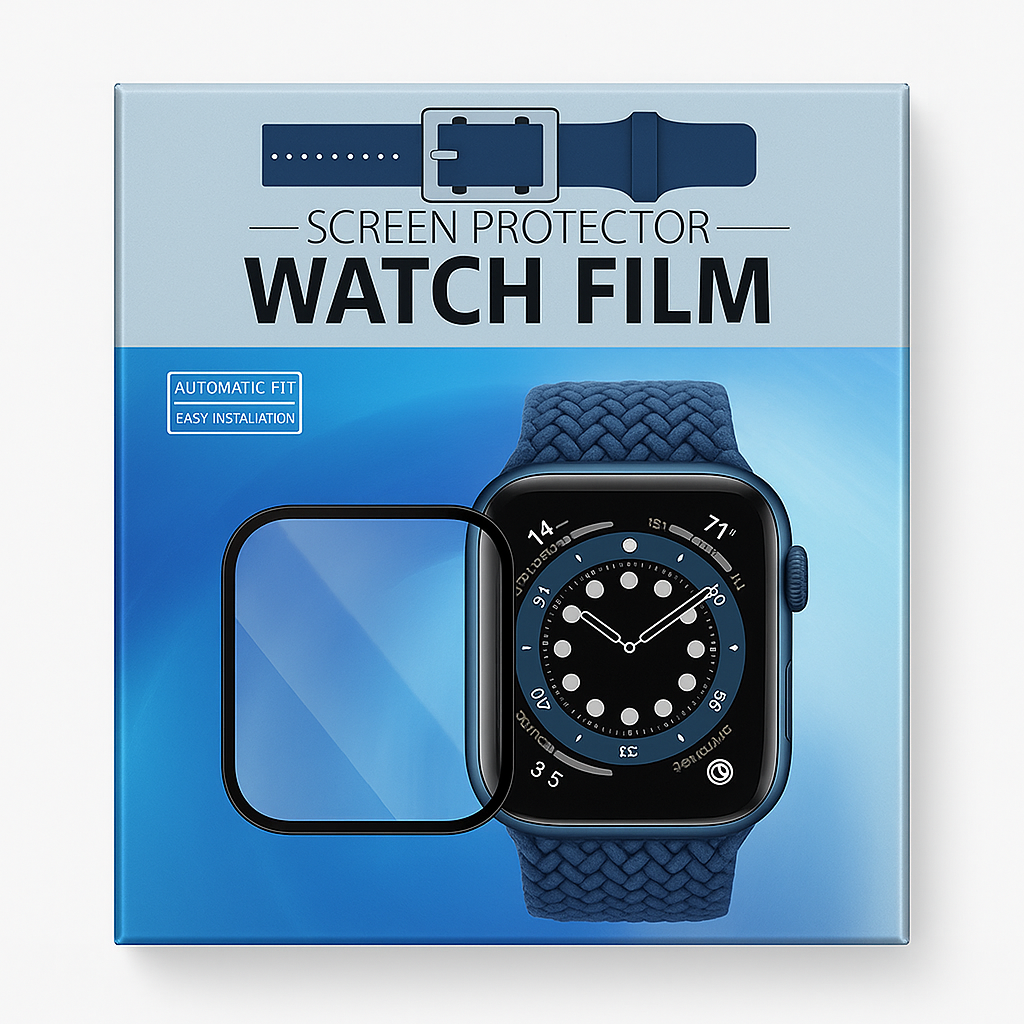 Sanmai - Screenprotector Geschikt voor - Apple Watch Ultra / Ultra 2 - 49mm - Screenprotector Full Cover- Screen Protector - 2stuk