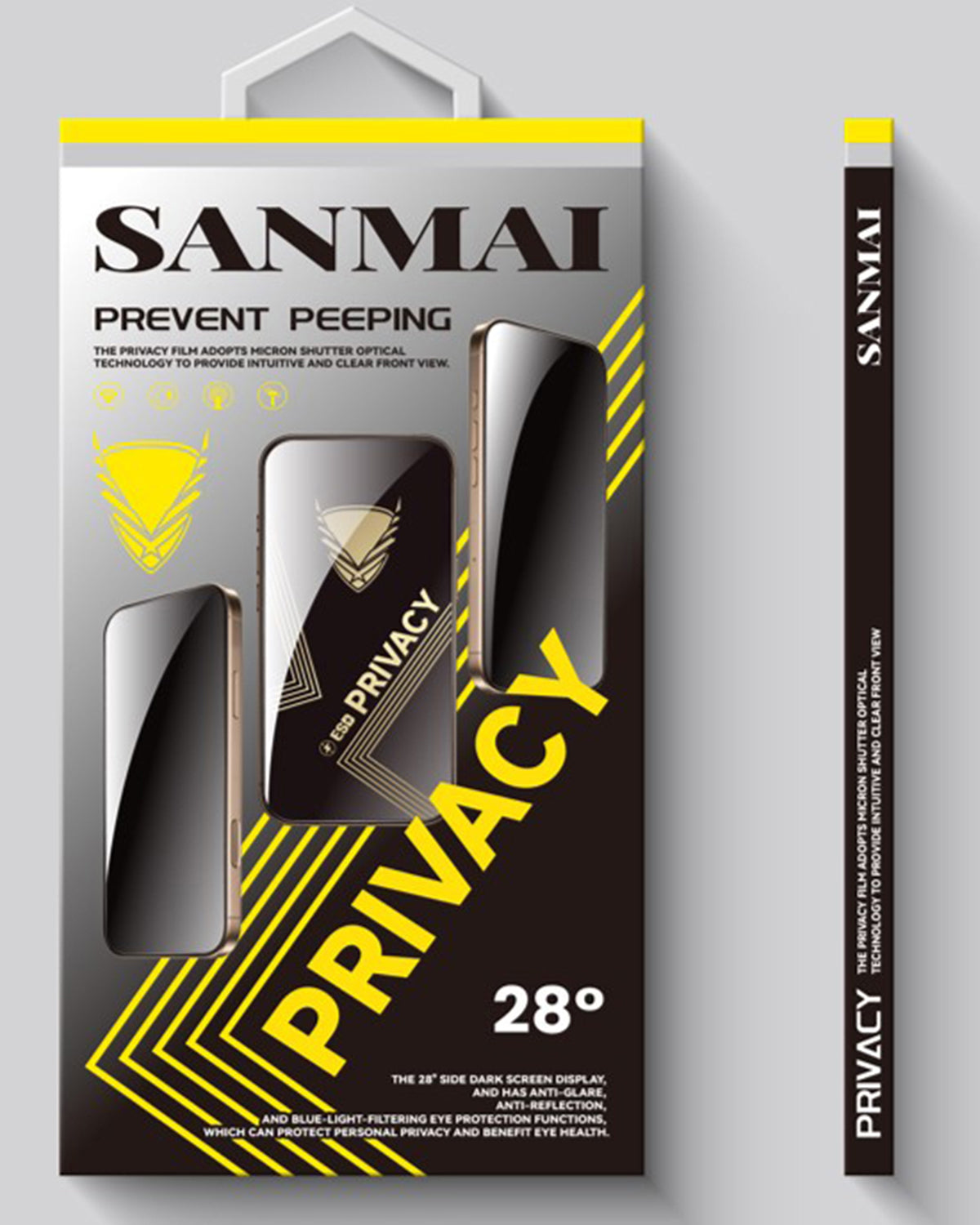 Samsung Privacy Temperde glas Screen protector 1 Stuk