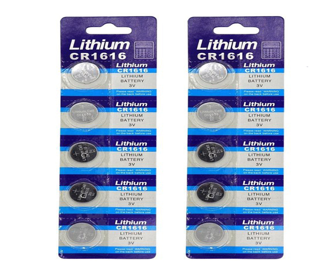 CR1616 Knoopcel Batterij 3V -10 stuks