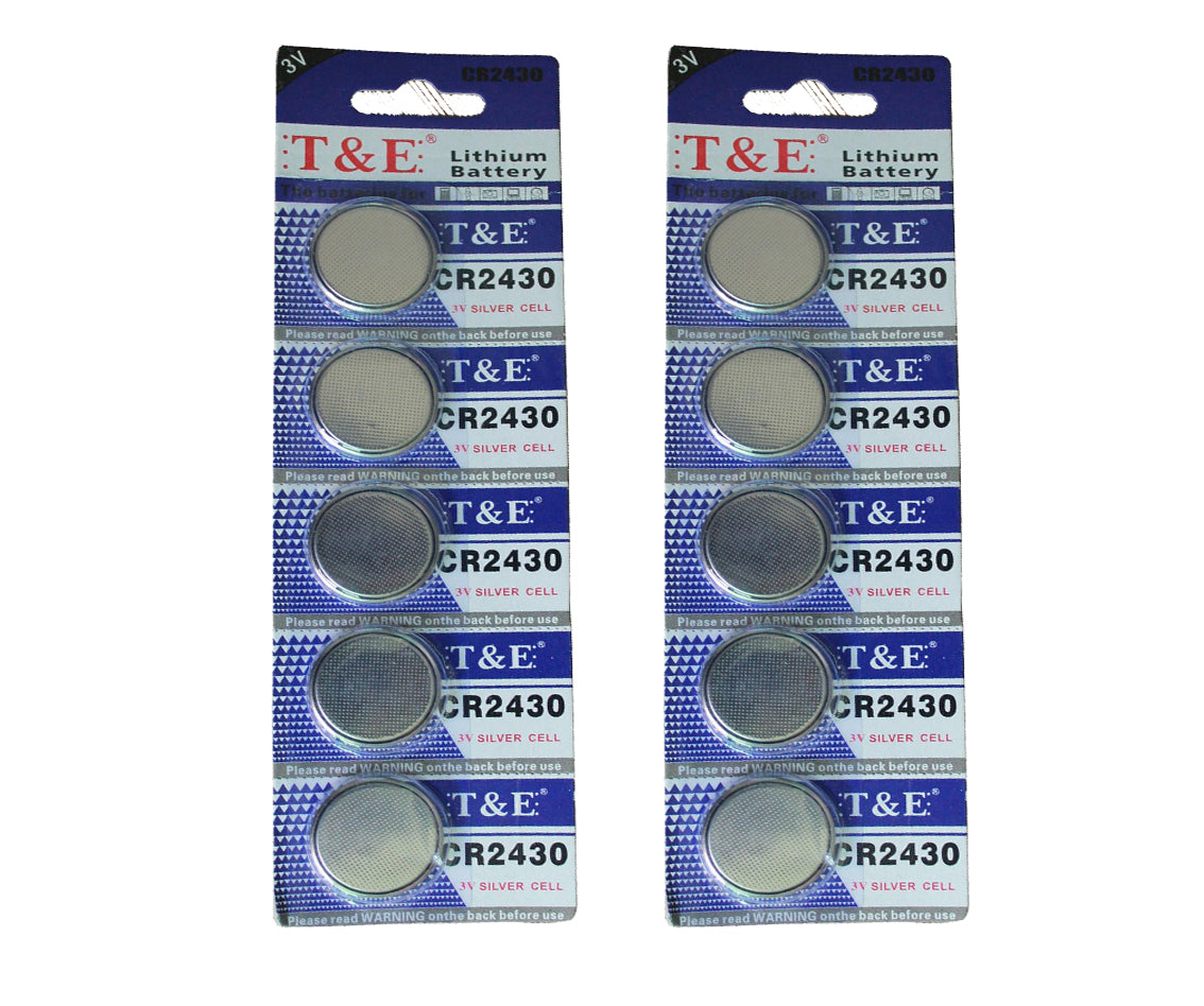 CR2430 - Lithium Knoopcel Batterijen 10 stuks
