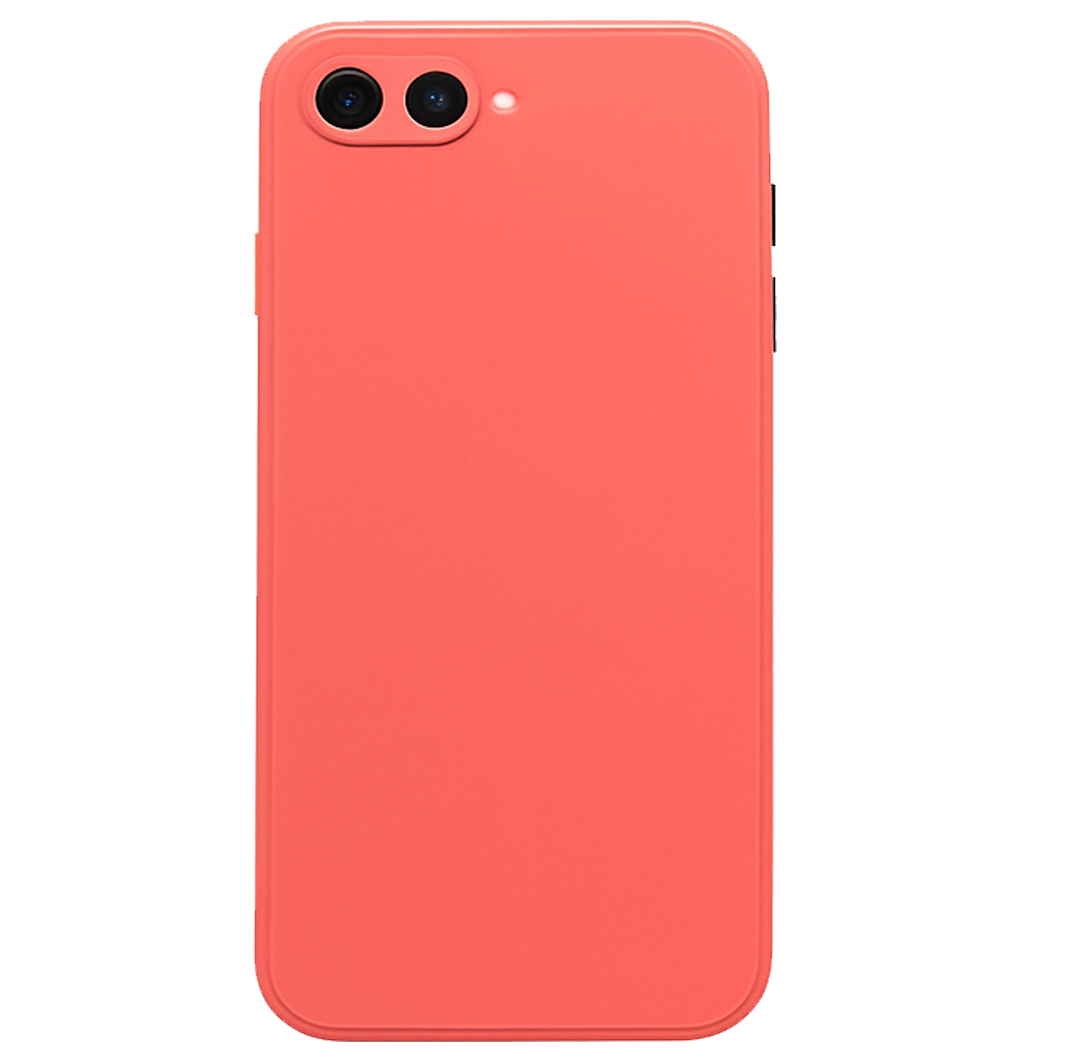 Phone7+/8+ Hoesje Back Cover met camera bescherming 1x Gratis Screenprotector