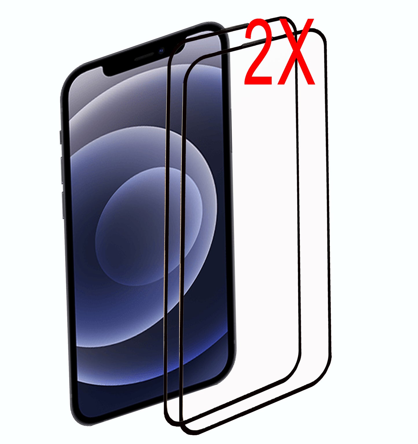 Apple iPhone 14 Screenprotector Beschermglas Glazen HD 9H beschermings glas - 2stuk.