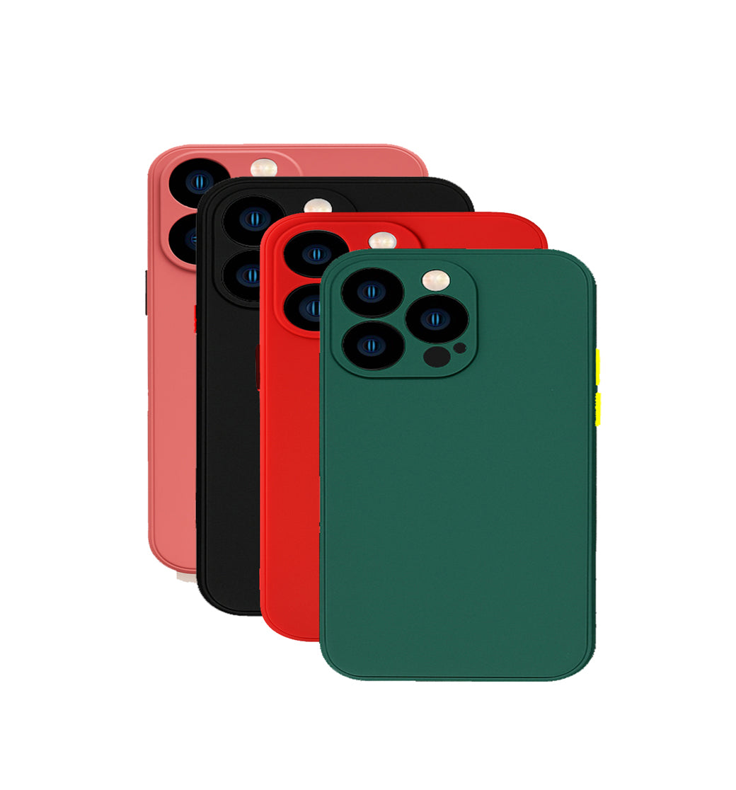 iPhone 13 Pro Max Hoesje Back Cover met camera bescherming hoesje - Schokproef case hoesje - Backcover case