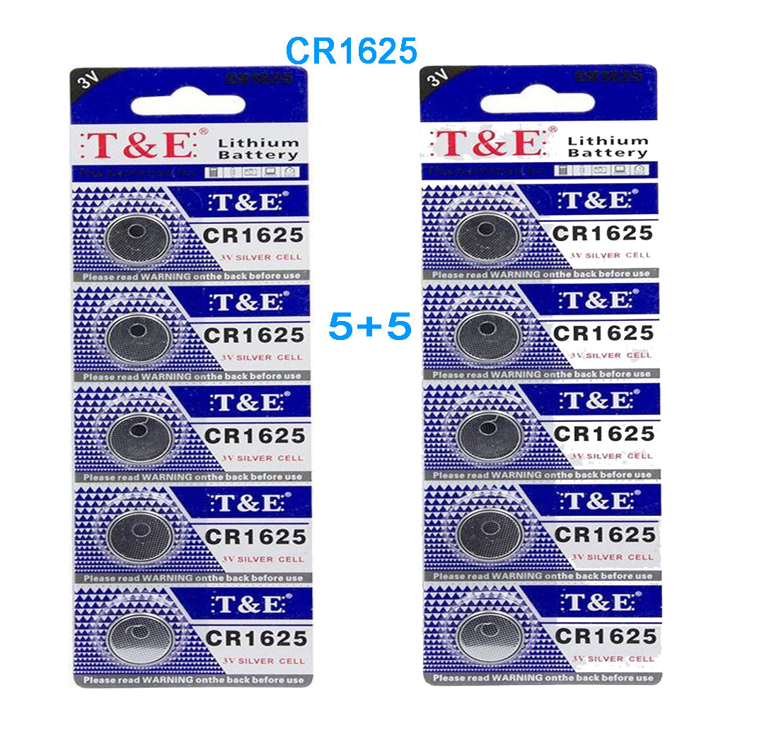 CR1625 - Lithium Knoopcel Batterijen 10 stuks