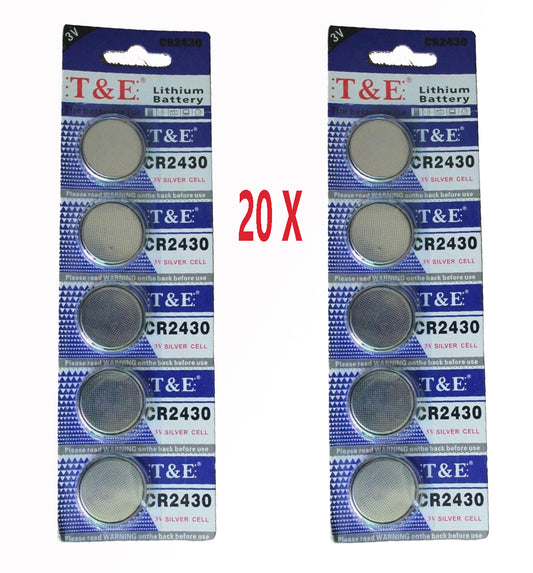CR2430 - Lithium Knoopcel Batterijen 10 stuks