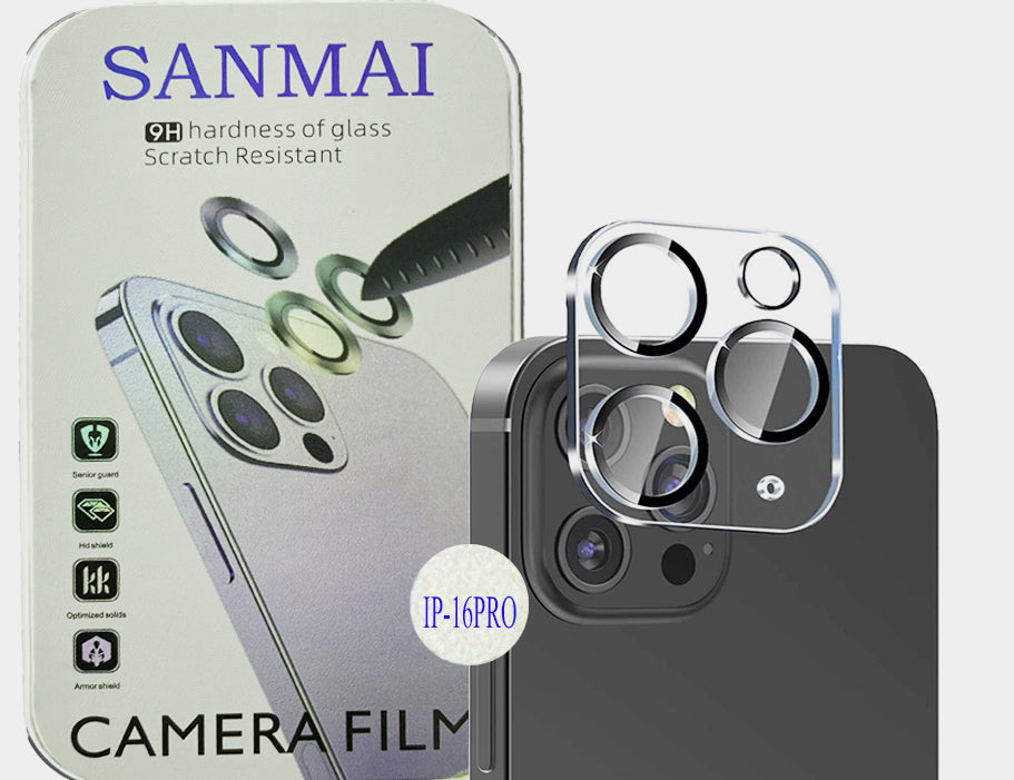 IPhone 16 Pro Lens Screen protector - 9H Temperde Glas camera screenprotector beschermglas 2 Stuks