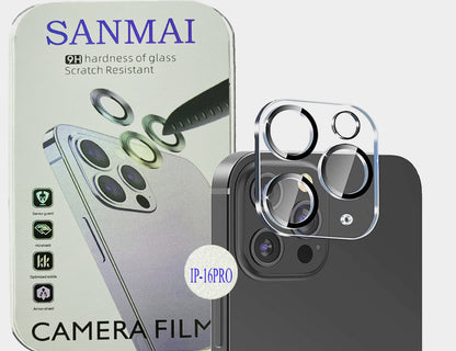 IPhone 16 Pro Lens Screen protector - 9H Temperde Glas camera screenprotector beschermglas 2 Stuks