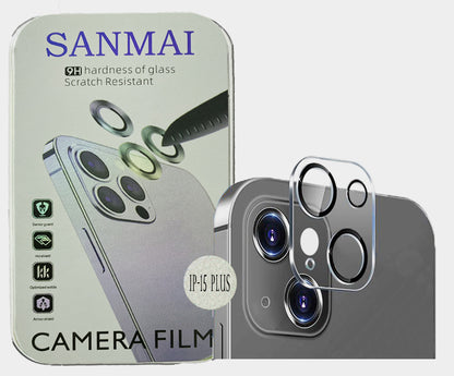 Camera lens voor iPhone 15 PLUS Screen protector - 9H Temperde Glas camera screenprotector beschermglas 2 STUKS
