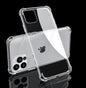 Sanmai iPhone 13 PRO MAX hoesje Bumper/ tpu / - iPhone 13PRO MAX case siliconen transparant +Screen Protector