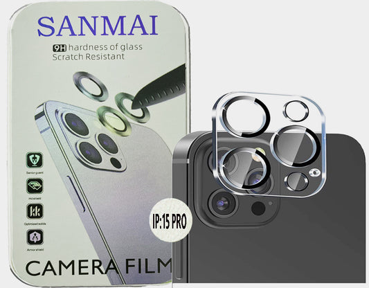 Camera lens voor iPhone 15PRO Lens Screen protector - 9H Temperde Glas camera screenprotector beschermglas 2 stuk