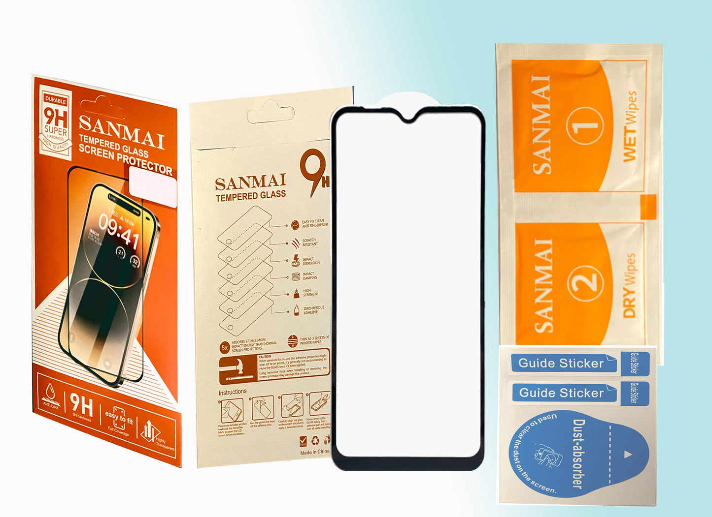 Samsung  - Screen protector - Temperde Glas Screen Protector - voor Samsung Galaxy - Screen Protector Glas - 2 Pack