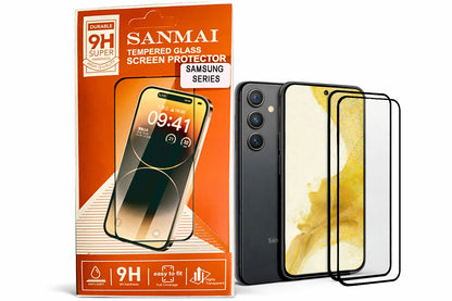 Samsung  - Screen protector - Temperde Glas Screen Protector - voor Samsung Galaxy - Screen Protector Glas - 2 Pack