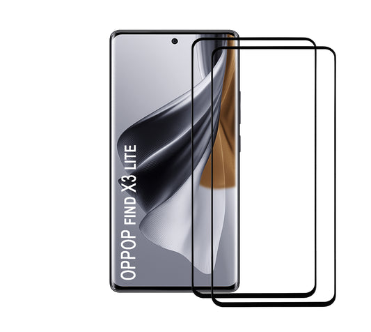 Oppo find x3 lite 5g Screen protector Temperde Beschermglas Glazen Screenprotector HD 9H Oppo find x3 lite 5G- 2 STUKS