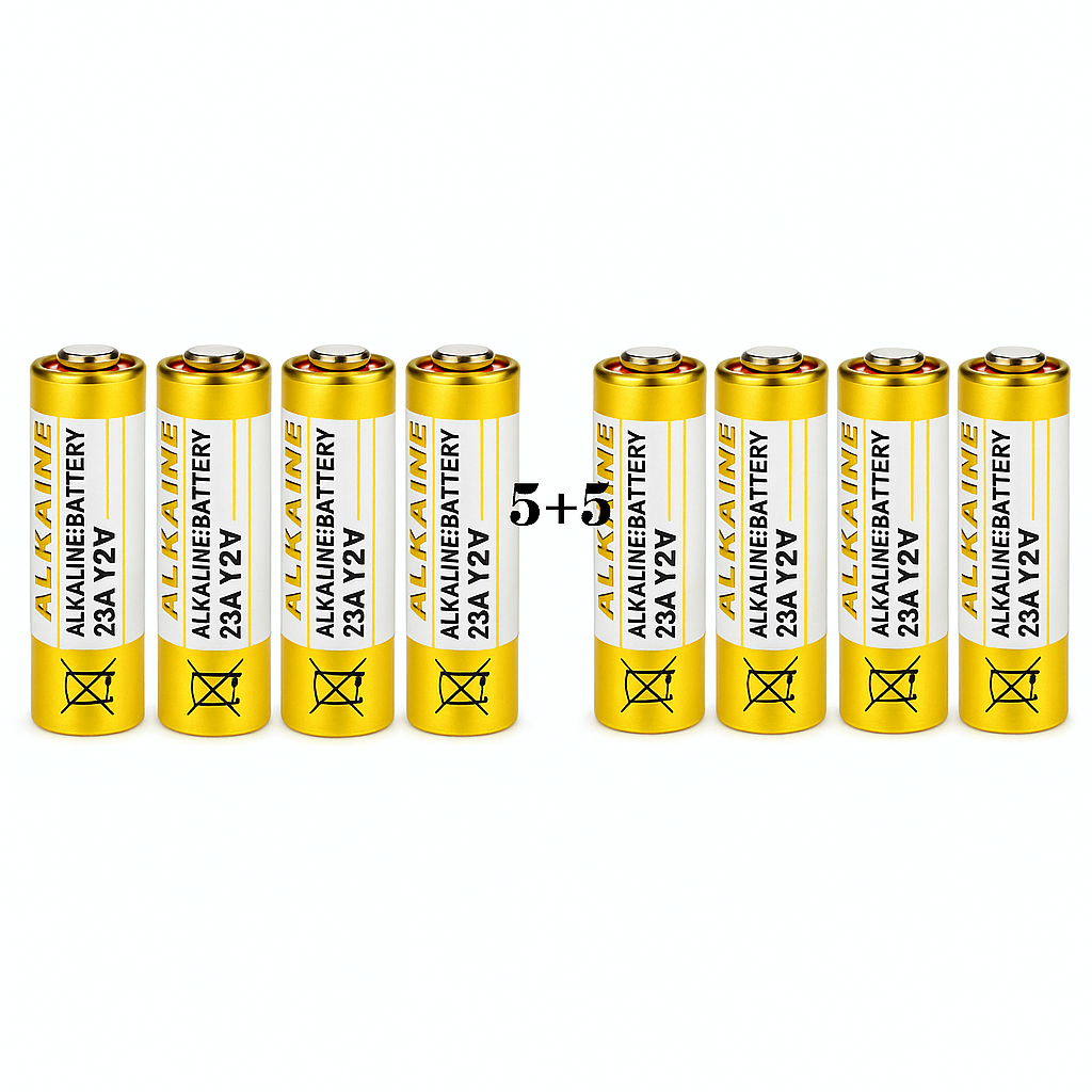 T&E 27A Alkaline Batterijen - 12V - 10 Stuks