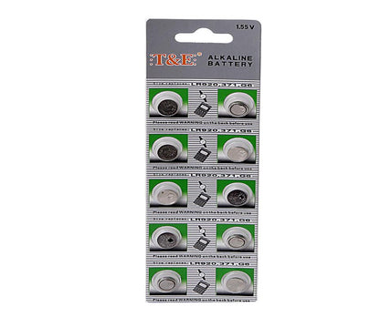 AG6 AlkalineLR920-371-G6 Horloge Batterijen - 20 Stuks