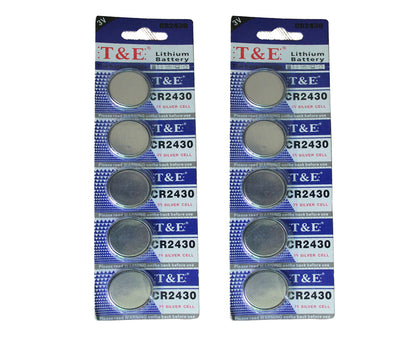 CR2430 - Lithium Knoopcel Batterijen 10 stuks