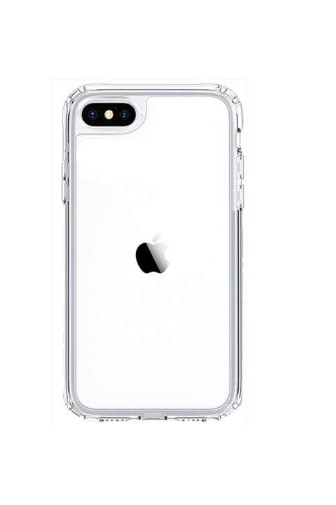 Sanmai Shock Prof  Hoesje Siliconen voor iPhone Hoes Case Cover Transparant geschikt voor Apple iPhone - 1X Screen Protector