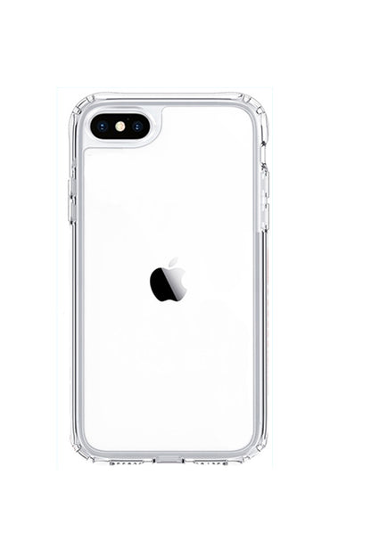 Sanmai Shock Prof  Hoesje Siliconen voor iPhone Hoes Case Cover Transparant geschikt voor Apple iPhone - 1X Screen Protector