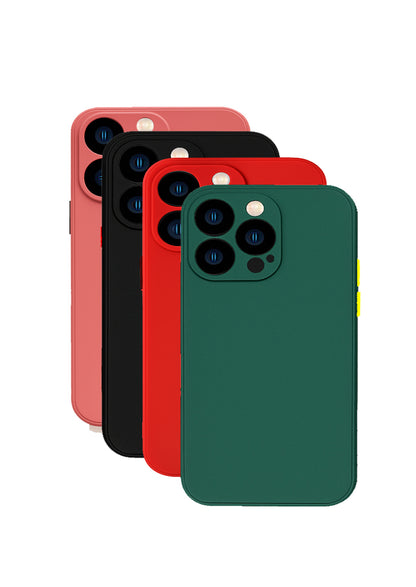 iPhone 13 Pro Max Hoesje Back Cover met camera bescherming  hoesje - Schokproef case hoesje - Backcover case