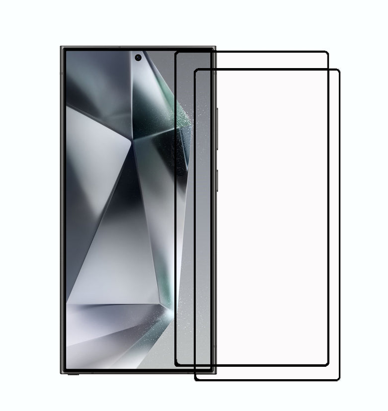 Samsung  - Screen protector - Temperde Glas Screen Protector - voor Samsung Galaxy - Screen Protector Glas - 2 Pack