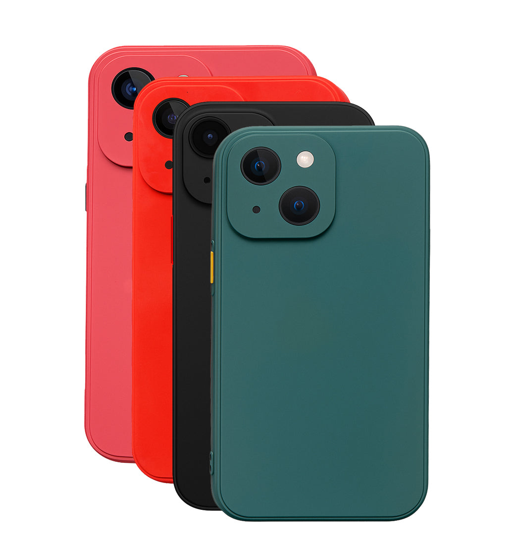 iPhone 13 Mini Hoesje Back Cover met camera bescherming  hoesje - Schokproef case hoesje - Backcover case