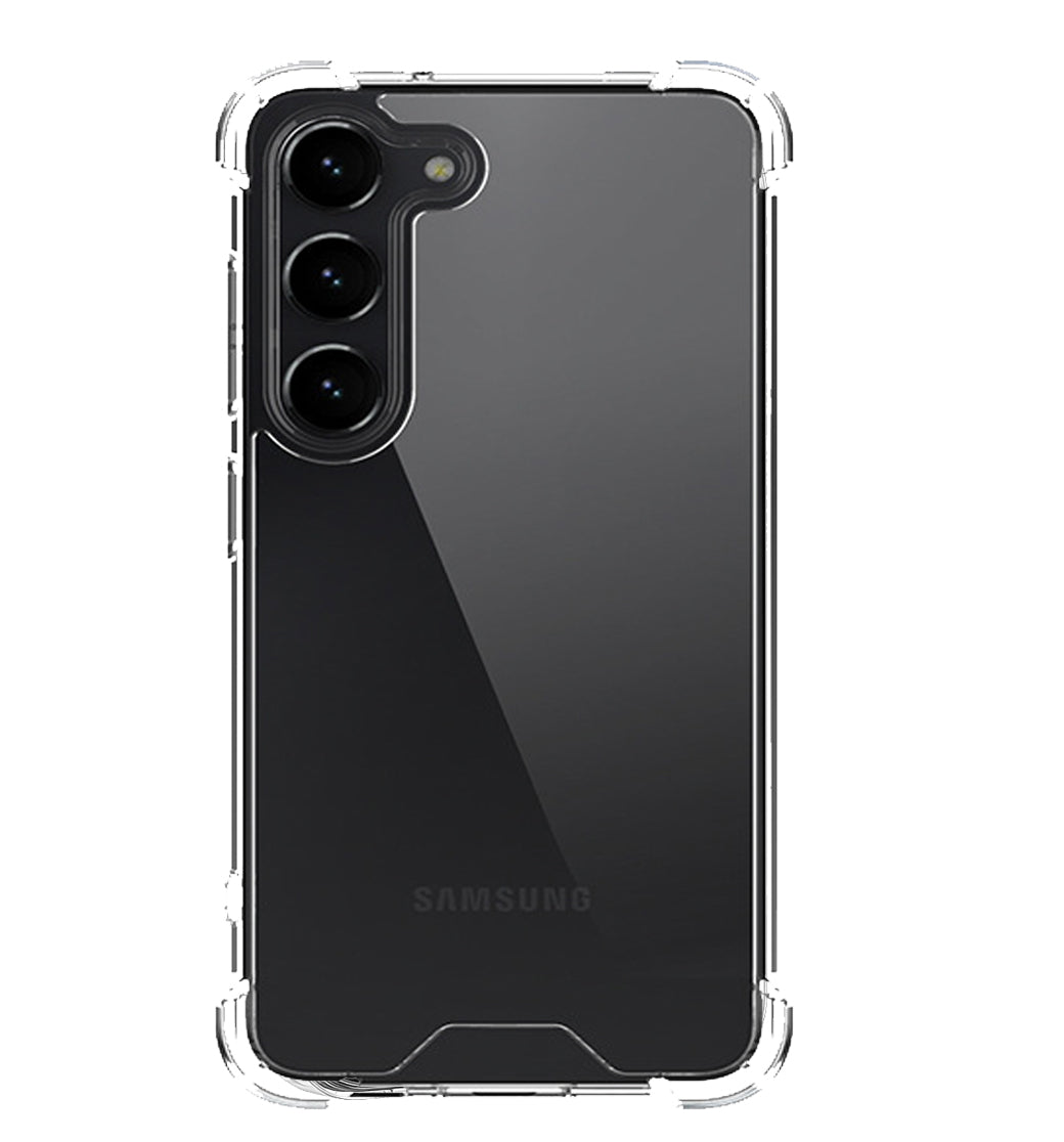 Samsung Galaxy S22 series Hoesje Shock Proef Siliconen Hoes Case Cover, back cover Transparant Samsung Galaxy S22 series