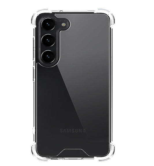 Samsung Galaxy S23 series Back cover  Hoesje Shock Proef Siliconen Hoes Case Cover Transparant S23 series